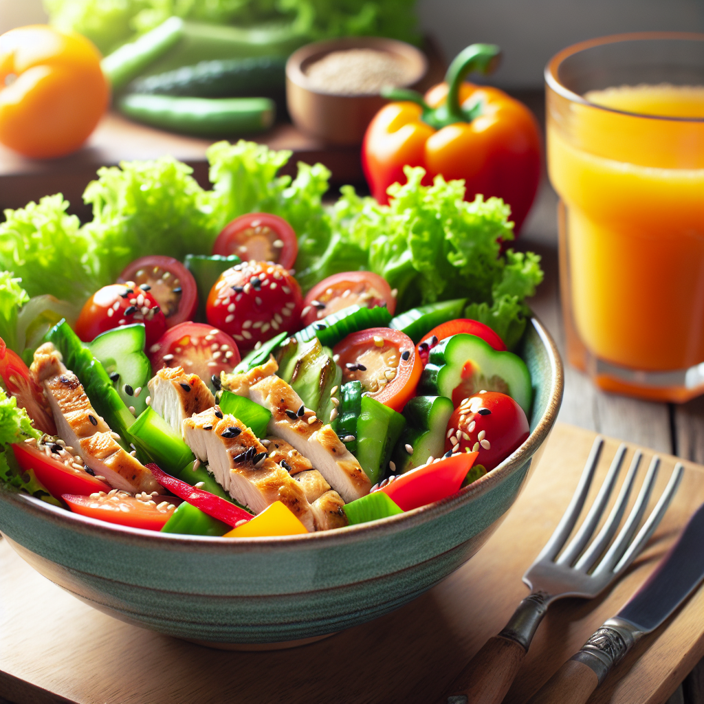 Makanan Diet Sehat yang Lezat dan Menyegarkan