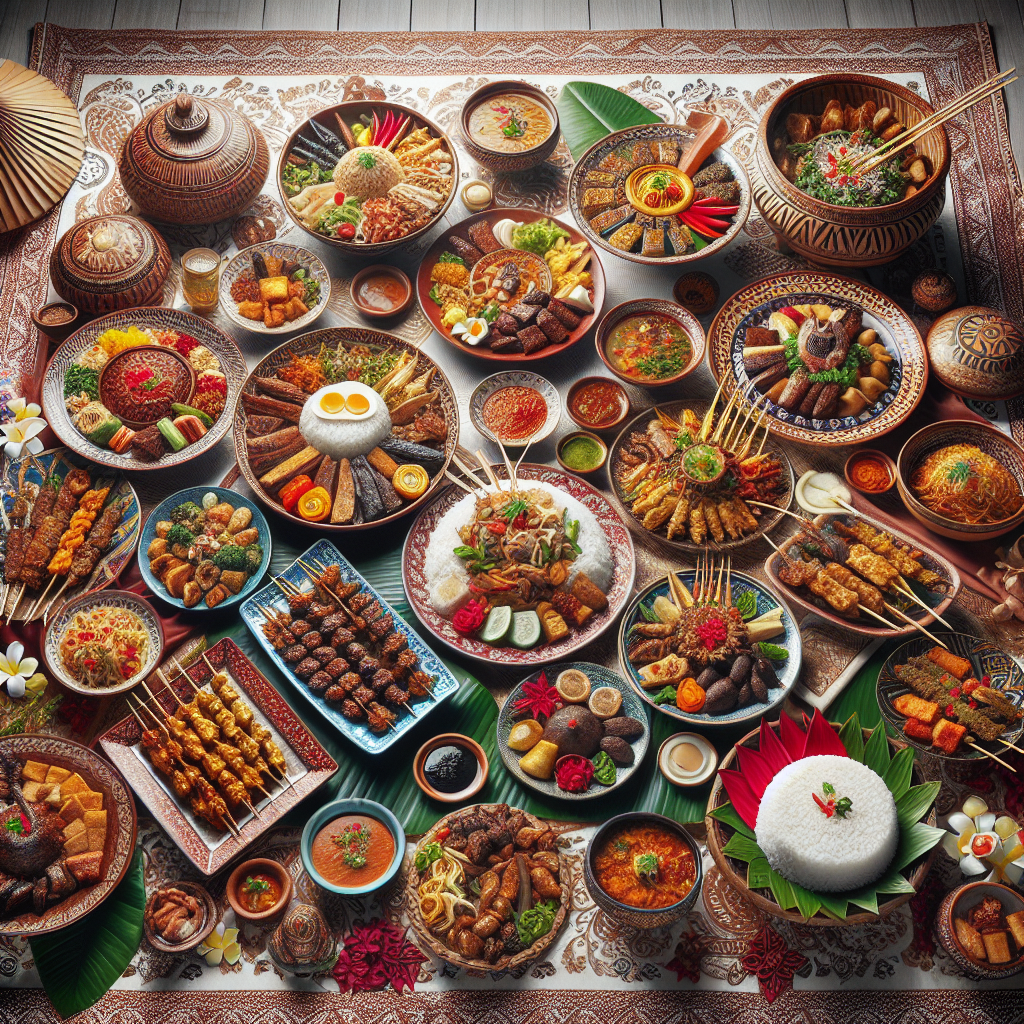 Keanekaragaman Makanan Tradisional Indonesia yang Menggugah Selera
